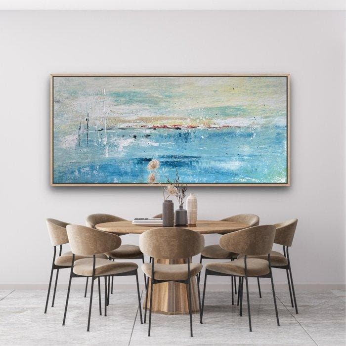 Ester Reut - Tra Cielo e Mare, Antiek en Kunst, Kunst | Schilderijen | Modern