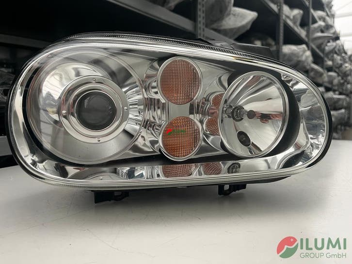 VW GOLF IV R32 XENON PHARE AVANT DROIT KPL 1J1941016P, Auto-onderdelen, Verlichting, Gebruikt, Volkswagen, Verzenden