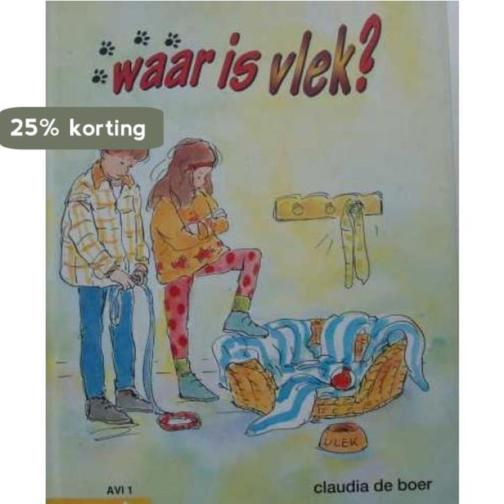 Waar is Vlek? / Klavertje een-serie 9789020680522, Boeken, Kinderboeken | Jeugd | onder 10 jaar, Gelezen, Verzenden