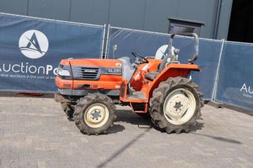 Veiling: Minitractor Kubota GL281 Grandel Diesel 29pk, Ophalen