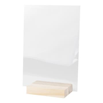 Tafeldecoratie Acrylbord 21cm, Verzenden, Nieuw