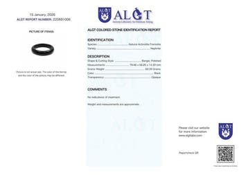 Sans réserve - Certifié ALGT - Bracelet jonc en jade