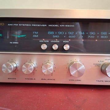 Kenwood - KR-5600 Solid state stereo receiver, Nieuw