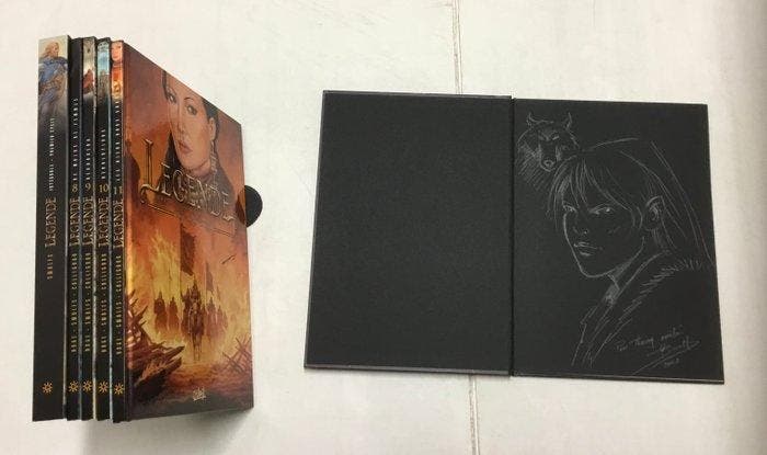 Legende - Intégrale Cyle 1 + T1 + T8 à T11 + dédicace - 6x C, Boeken, Stripverhalen