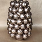 Vase - 3D Bubbelvaas - résine épaisse - Vase 3D champagne