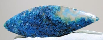 Agaat Cabochon - Hoogte: 45 mm - Breedte: 12 mm- 2.5 g - (1)