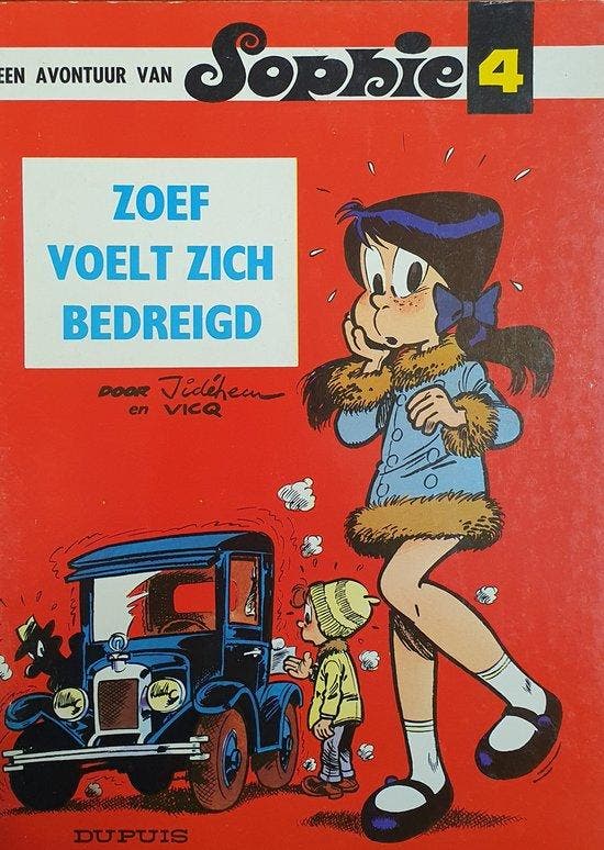 Zoef voelt zich bedreigd - Jidehem, Livres, BD, Envoi