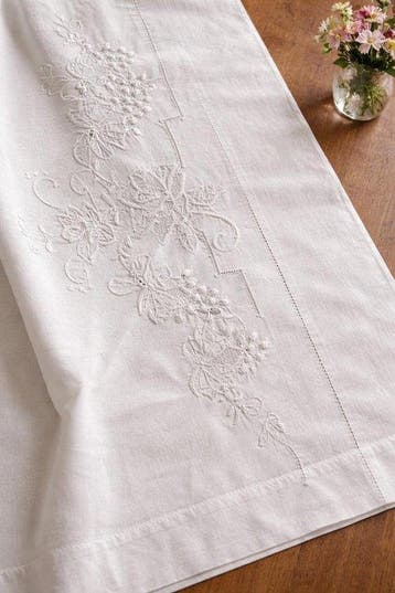 Asciugamani atichi cpn ricamo a mano lino - Handdoek (2) -