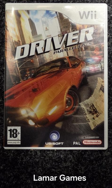 Driver Parallel Lines (Nintendo Wii used game), Games en Spelcomputers, Games | Nintendo Wii U, Ophalen of Verzenden