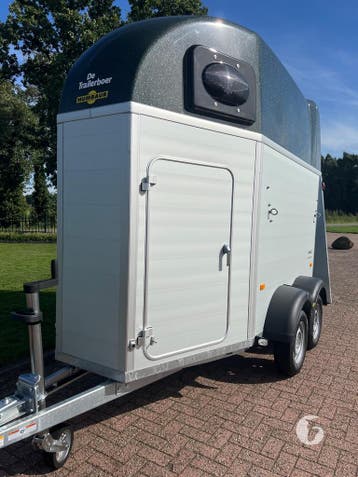 Nieuw! Humbaur 1,5 paards! Met zadelkamer!, Ophalen, 1½-paards trailer