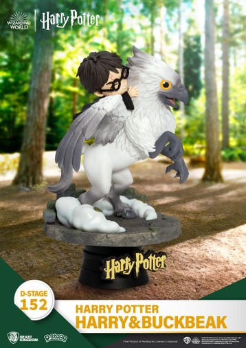 Beast Kingdom Harry Potter Harry & Buckbeak D-Stage PVC Dior, Antiquités & Art, Art | Sculptures & Bois, Ophalen of Verzenden