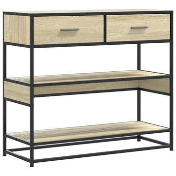 Console murale chene 90cm - Retour client - Prix reduit, Maison & Meubles, Verzenden, Industrieel