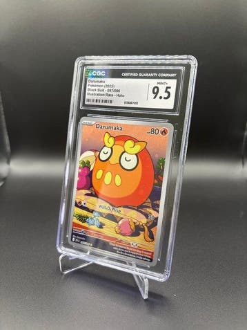 Pokémon - 1 Graded card - Darumaka 097/086 Black Bolt Full, Nieuw