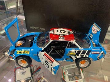 Kyosho 1:18 - Model raceauto - Alpine A110 Tour de Corse #5