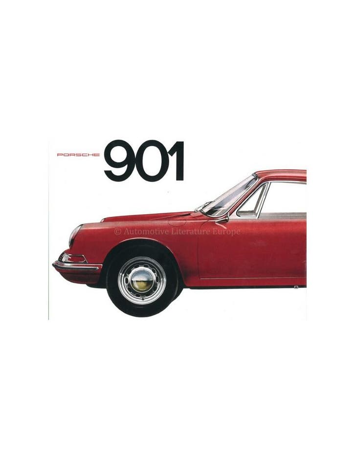 1964 PORSCHE 901 BROCHURE ENGELS, Boeken, Auto's | Folders en Tijdschriften