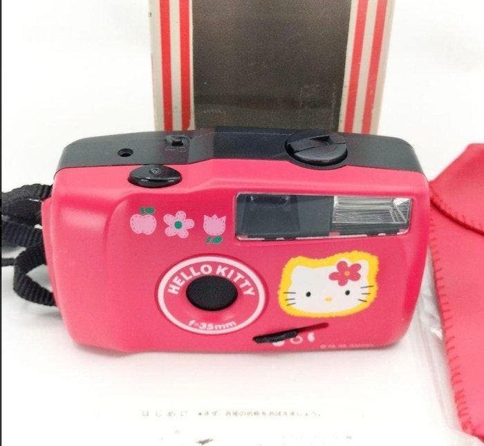 Hello Kitty - 1 Camera (speelgoed/film) - Sanrio - 1995, TV, Hi-fi & Vidéo, Appareils photo analogiques