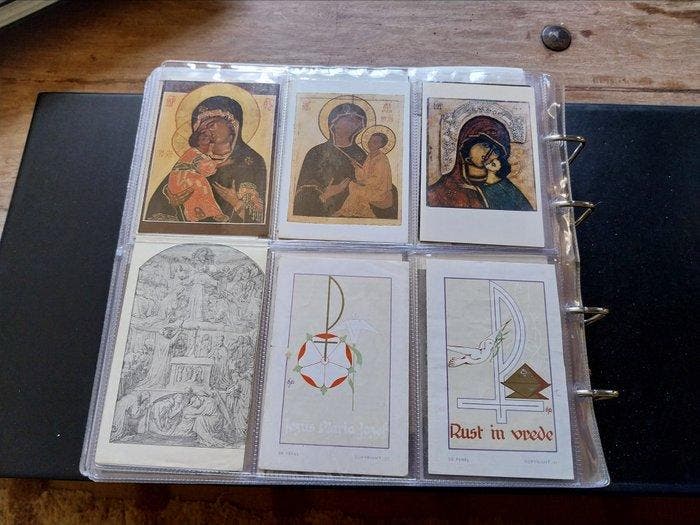 Prachtige collectie bidprentjes - Ongeveer 460 stuks (460) -, Antiek en Kunst, Antiek | Boeken en Manuscripten