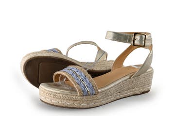 Ayana Sandalen in maat 41 Goud, Kleding | Dames, Overige kleuren, Verzenden, Sandalen of Muiltjes, Zo goed als nieuw