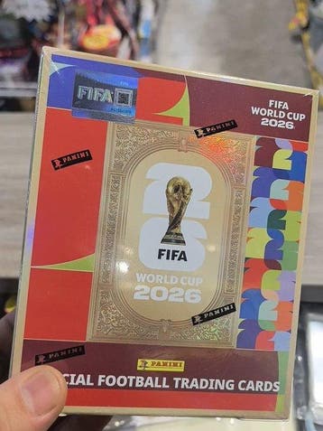 Panini USA 2026 World Cup Official Trading Cards – Hobby Box, Nieuw