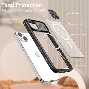 Draadloos Opladen Hoesje voor iPhone SE (2020) - met Camera, Verzenden, Nieuw