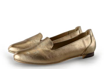 Blasz Loafers in maat 38 Goud, Kleding | Dames, Schoenen, Overige kleuren, Verzenden, Overige typen, Zo goed als nieuw