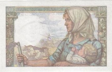 France Frankreich Pick 99 10 Francs Mineur 09/09/1943, Verzenden, België