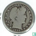 Verenigde Staten ½ dollar 1899 (O), Postzegels en Munten, Munten | Amerika, Verzenden, Losse munt, Goud