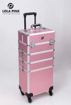 P.clinic visagie koffer roze Luxe hoog model, Verzenden, Overige typen