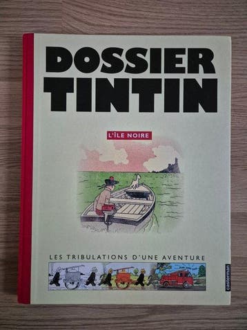 Tintin - Dossier Lile noire + Les Bijoux de la Castafiore