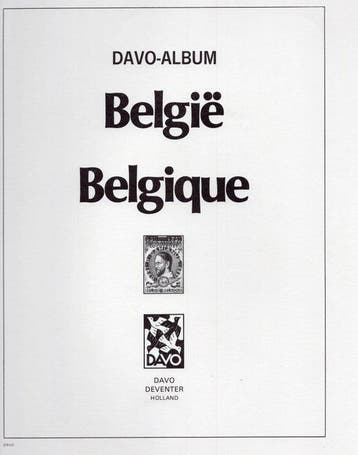 België 1995/1999 - DAVO LX V volledig gevuld met boekjes CN8