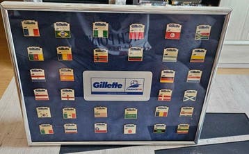 Francia - Wereldkampioenschap Voetbal - Gillette 32 Pines en, Verzamelen, Overige Verzamelen, Nieuw