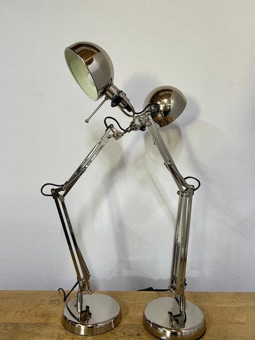 Lampe de table - Lampe de bureau industrielle, flexible et, Antiquités & Art, Curiosités & Brocante