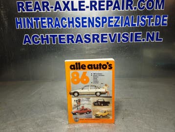 KNAC Autojaarboek uit 1986. (Autoboeken  Folders, Overig), Verzenden