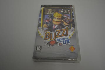 Buzz Brain of the UK Factory Sealed (PSP PAL CIB), Games en Spelcomputers, Nieuw