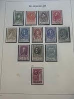 Belgique 1952/1959 - Collection sur les feuilles d’album