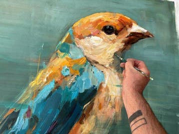Rhul Rodríguez (1981, Jaén, Spain) - Gold Bird - XL - No
