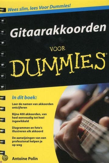 Gitaarakkoorden voor Dummies / Voor Dummies 9789043021036, Verzenden, A. Polin