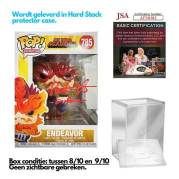 Gesigneerde Funko Pop! My Hero Academia - Endeavor #785, Collections, Jouets miniatures, Verzenden