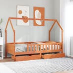 vidaXL Kinderbedframe met lades 80x200 cm massief grenenhout, Verzenden