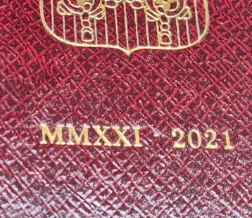 Vaticaan. Year Set (BU) 2021 (Zonder minimumprijs)