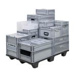 Stapelbakken, plastiek koffers, dekselbakken,  opslagbakken, Verzenden