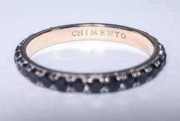 Chimento - Bague de fiançailles - 18 carats Or blanc -