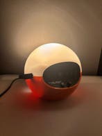 Flip klok, lamp - BRAC 2000 Space Age Plastic, Metaal -