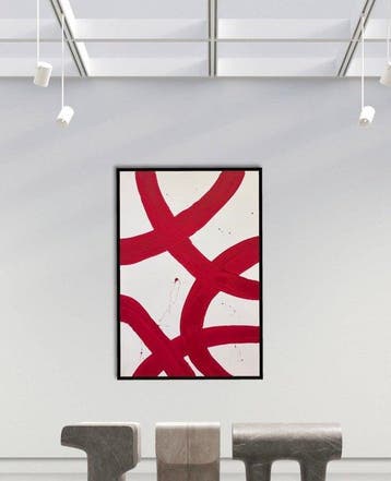 Stefanie Raus - Red II 1935 XXL, Antiquités & Art