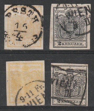 Oostenrijk 1850/1918 - Een uitgebreide collectie met veel