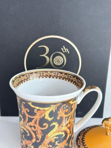 Rosenthal - Versace - Mok - BAROCCO Beker met deksel / 30