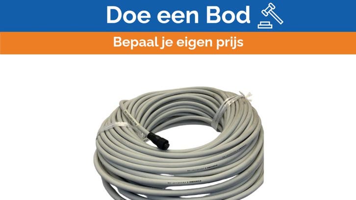 Bieden: Furuno FA-150 AIS Cable Assembly MJ-A10SPF0012-500, Watersport en Boten, Navigatiemiddelen en Scheepselektronica, Ophalen of Verzenden
