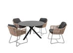 Taste by 4 Seasons Belmond tuinset naturel met Locarno tafel