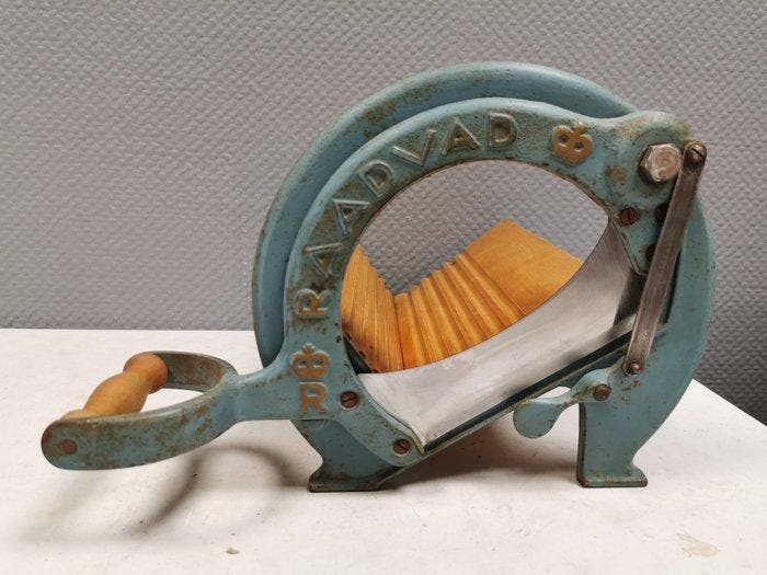 Raadvad - Ove Larsen - Broodsnijmachine - 294 - lange versie, Antiek en Kunst, Antiek | Meubels | Stoelen en Sofa's