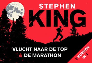 Vlucht naar de top & De marathon / Dwarsligger / 130, Verzenden, Zo goed als nieuw, Stephen King
